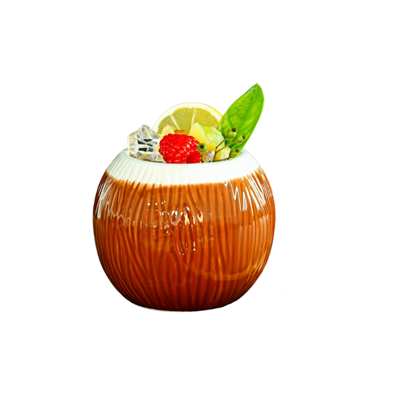 TIKI CERAMIC MUGS - HANDCRAFTED ISLAND DRINKWARE COLLECTION