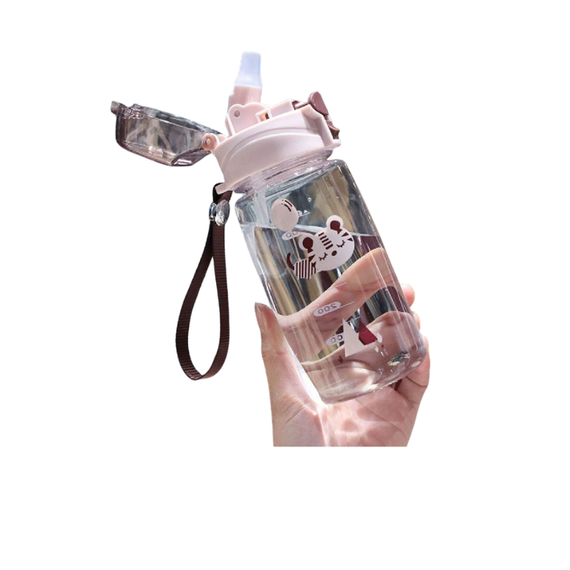 Kids Flip Straw Bottle 550ml