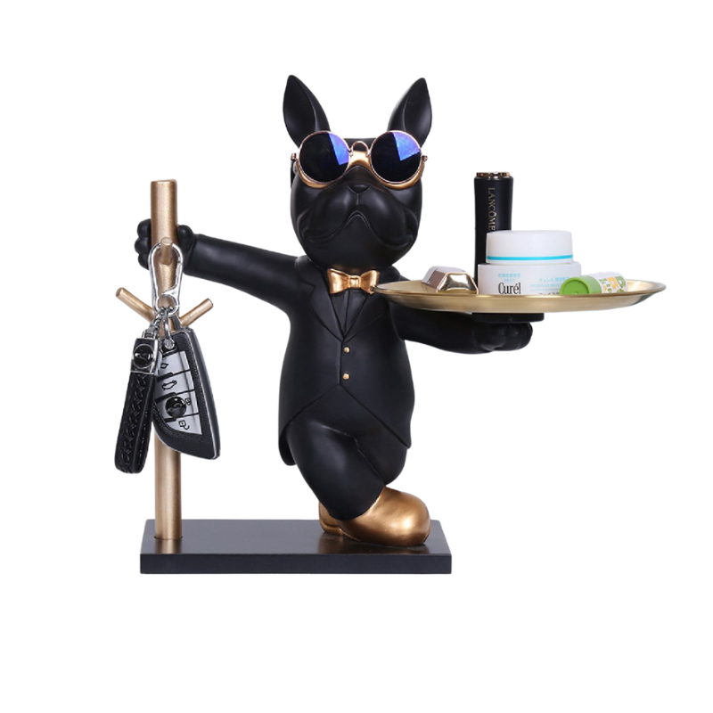 Bulldog Butler Accessory Holder with Key Stand