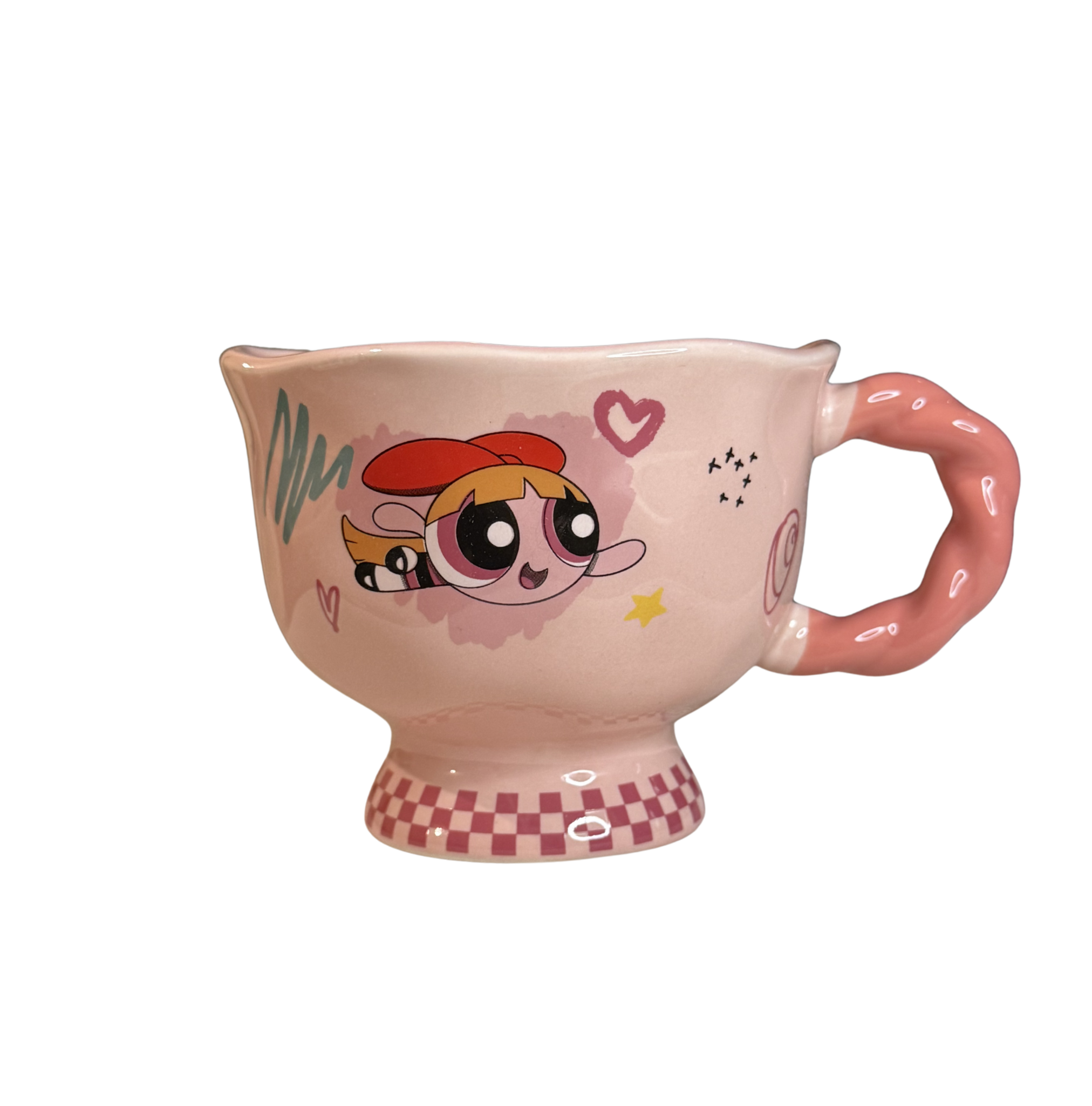 Powerpuff Girls Character Mug – playful cartoon design