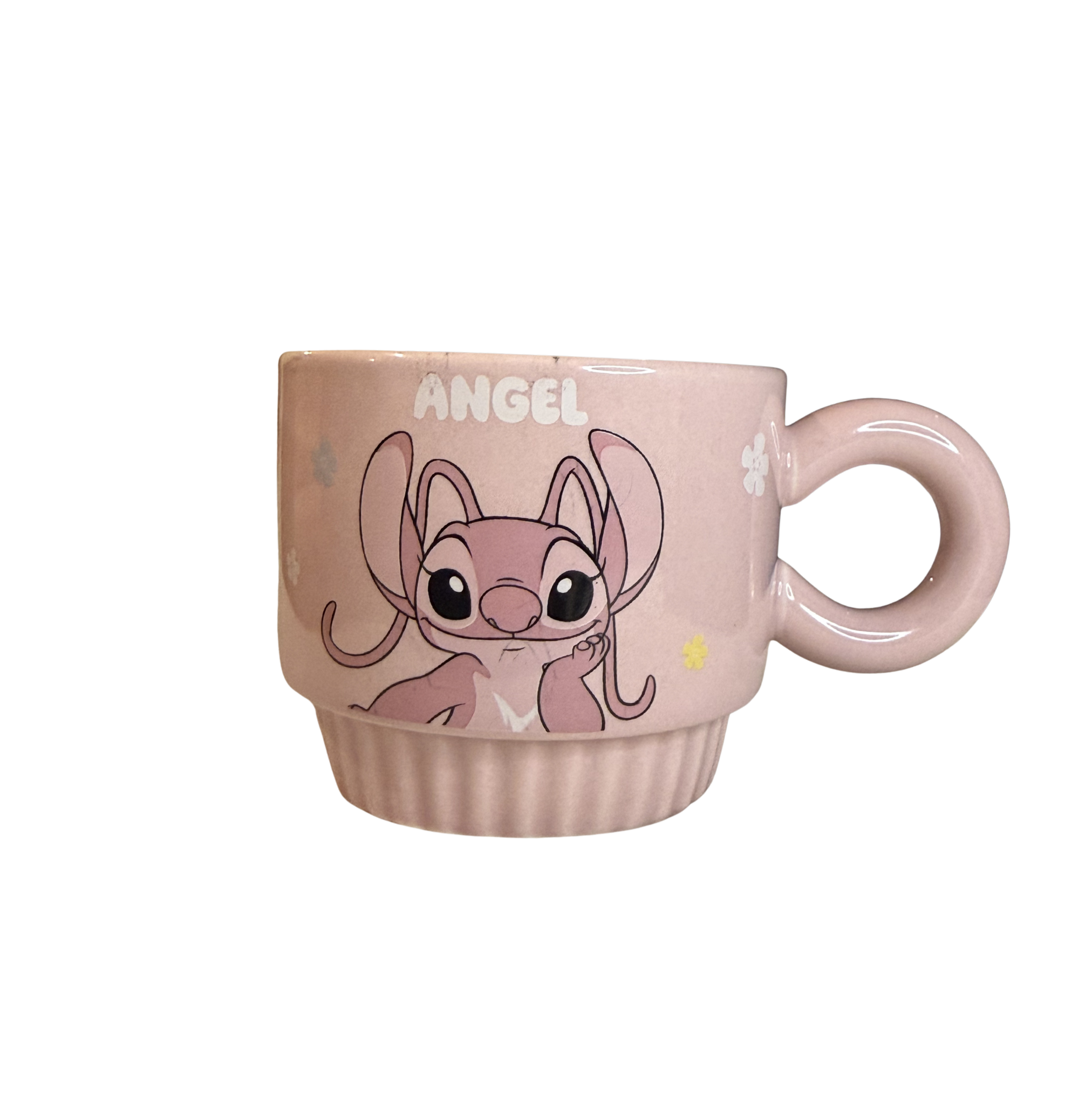 Stitch & Angel Character Mug – playful animated design