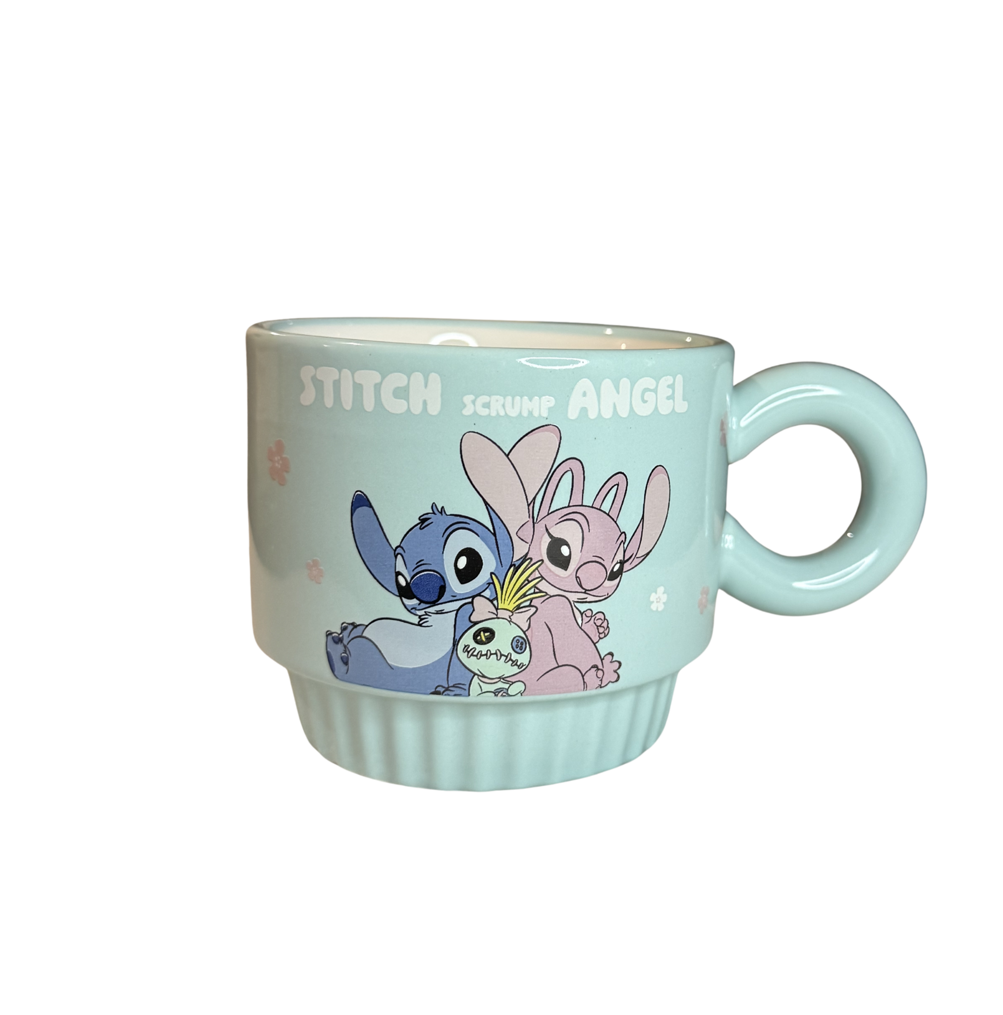 Stitch & Angel Character Mug – playful animated design