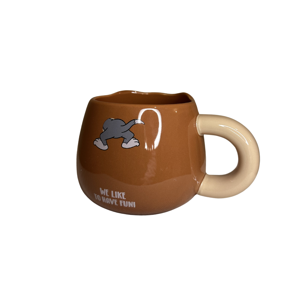 Tom & Jerry Character Mug – playful cartoon design