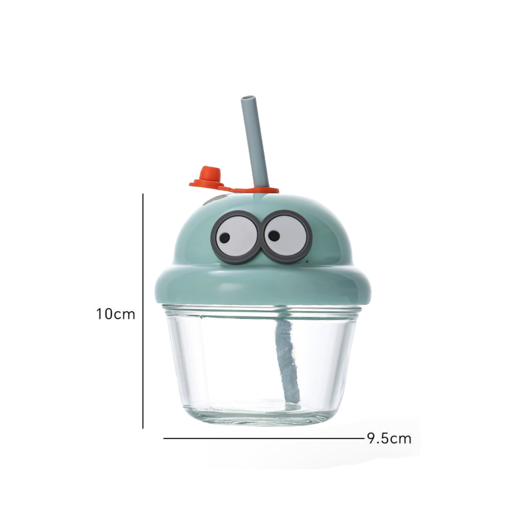 Funny Eyes Mini Straw Cup – 210ml