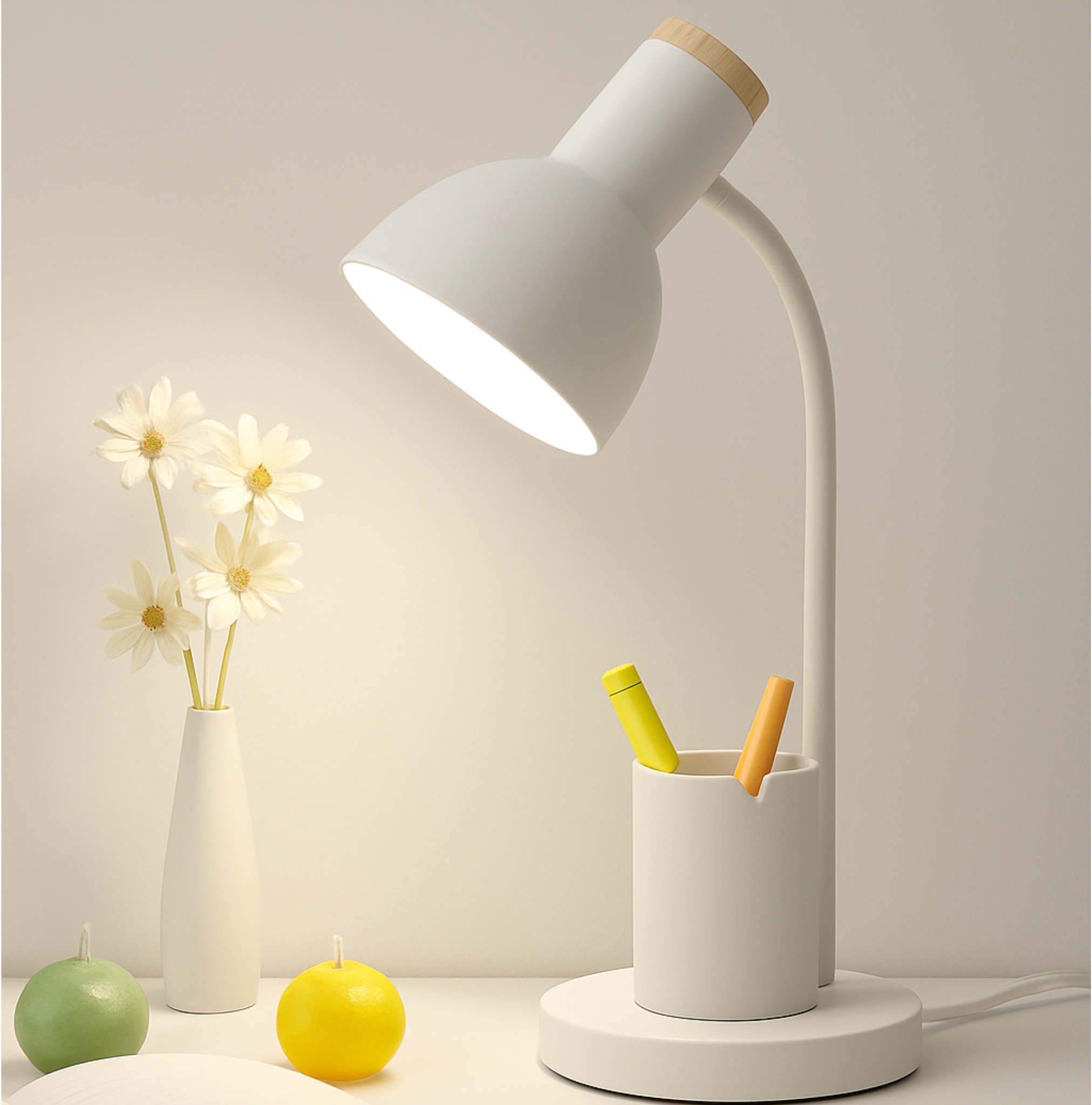 NORDIC TABLE LAMP - WARM GLOW FOR COZY SPACES