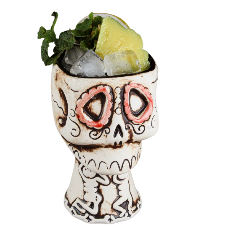 TIKI CERAMIC MUGS - HANDCRAFTED ISLAND DRINKWARE COLLECTION