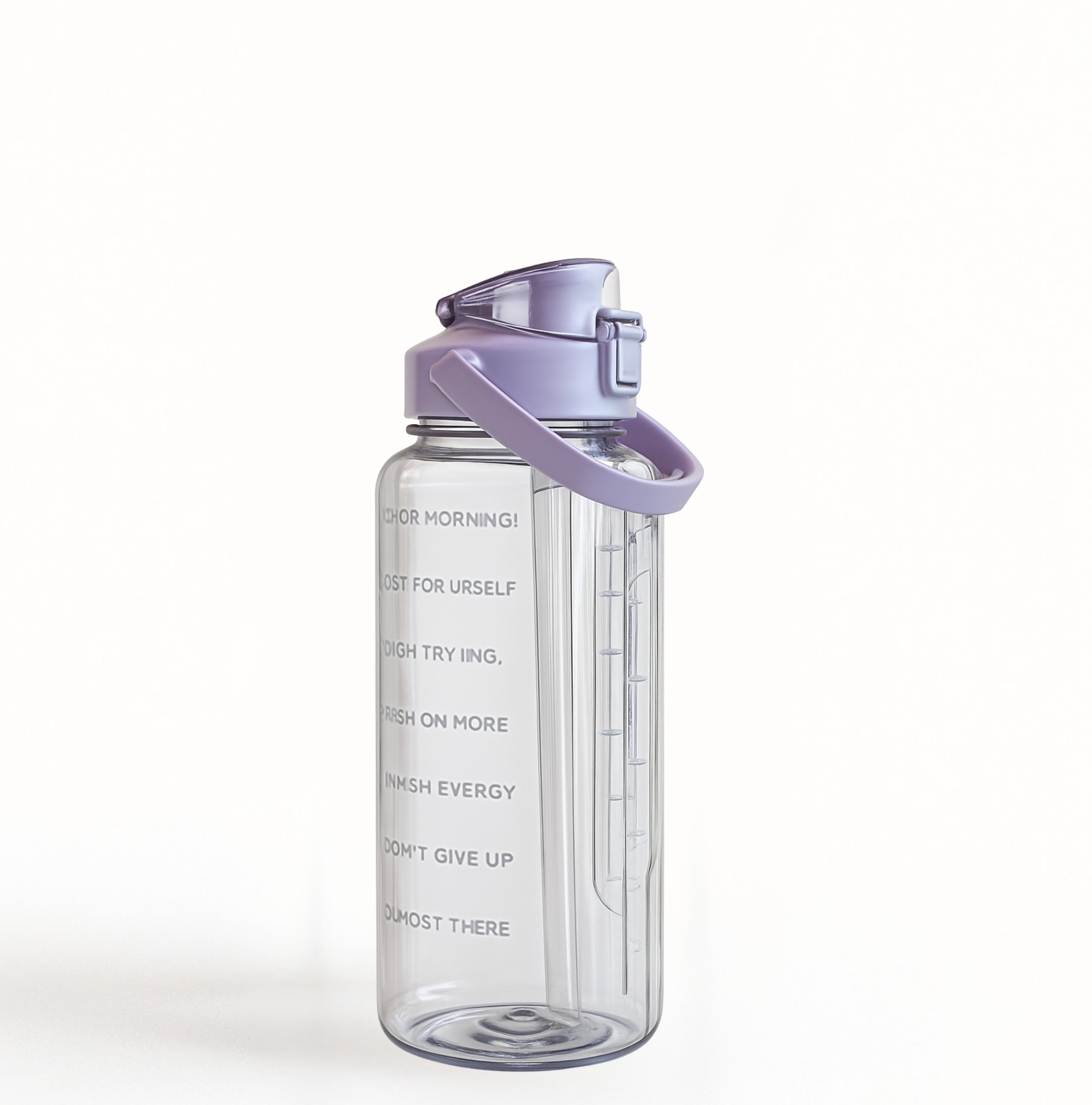 Daily Hydration Reminder Water Bottle - 2 Liters