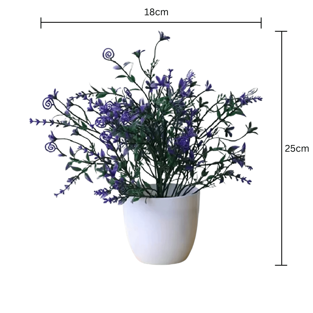 Artificial Mini Plant in Pot – Fresh Look, Zero Maintenance - BAO