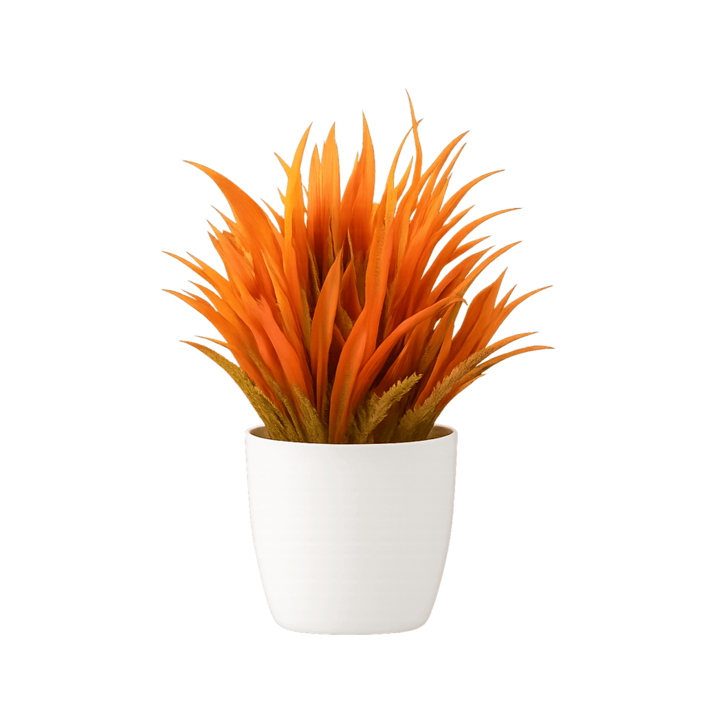 Autumn Flame Potted Plant – Decorative Home Accent - BAO