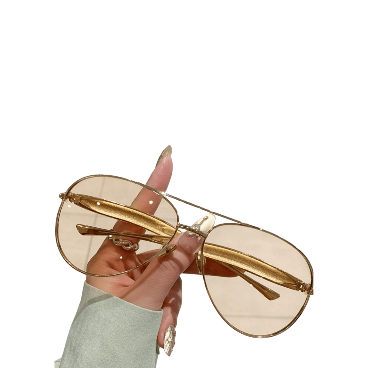 Aviator Large Frame Sunglasses - BAO