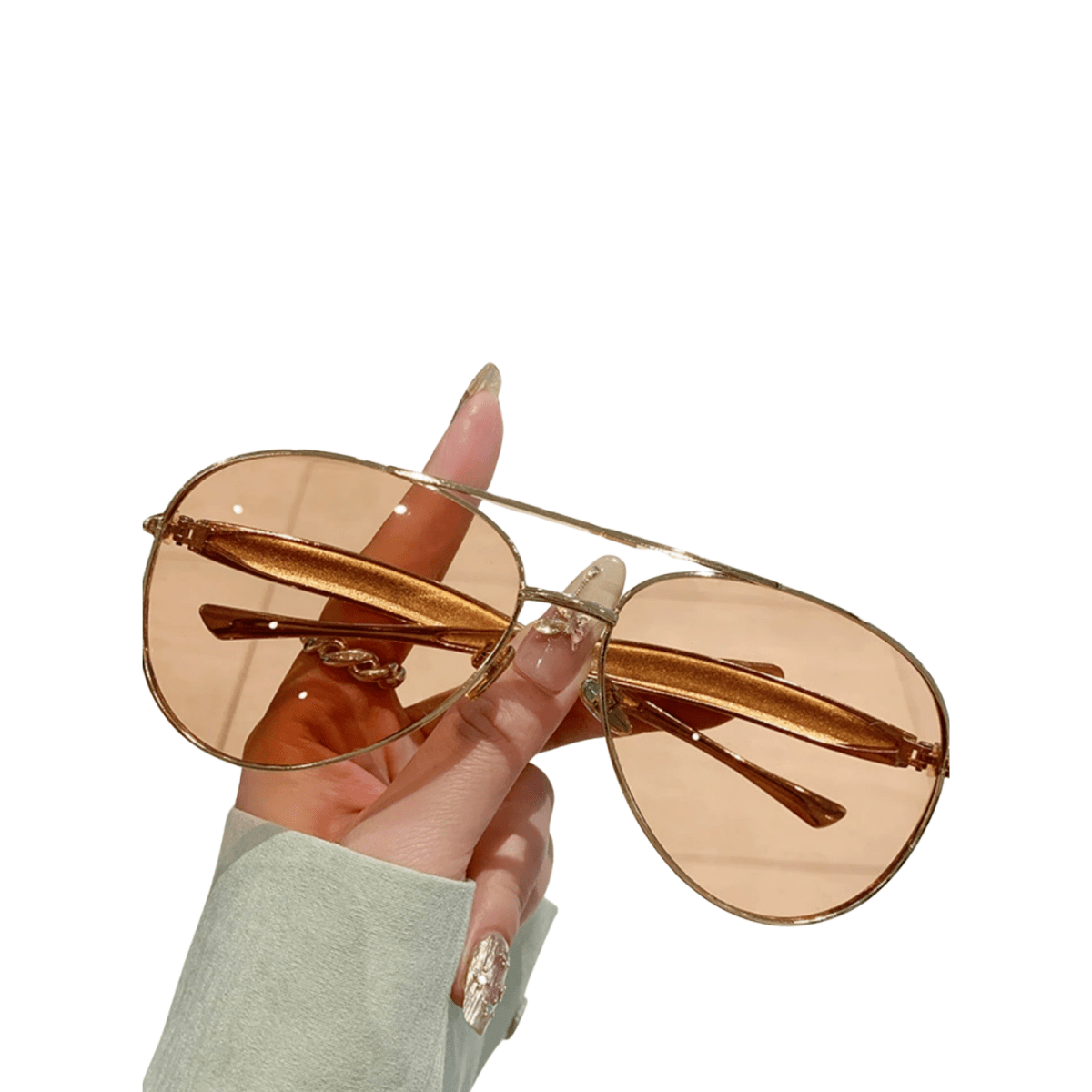 Aviator Large Frame Sunglasses - BAO