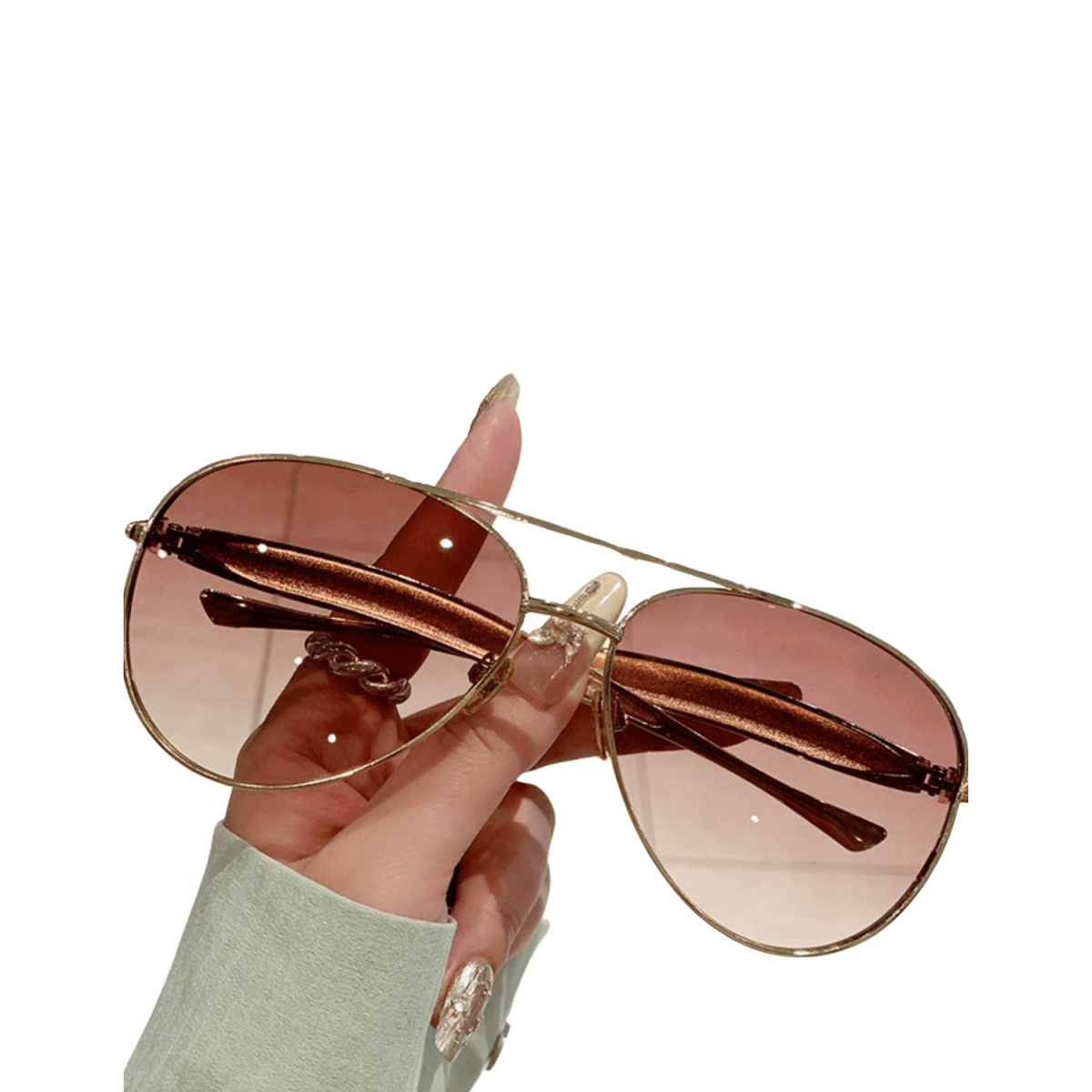 Aviator Large Frame Sunglasses - BAO