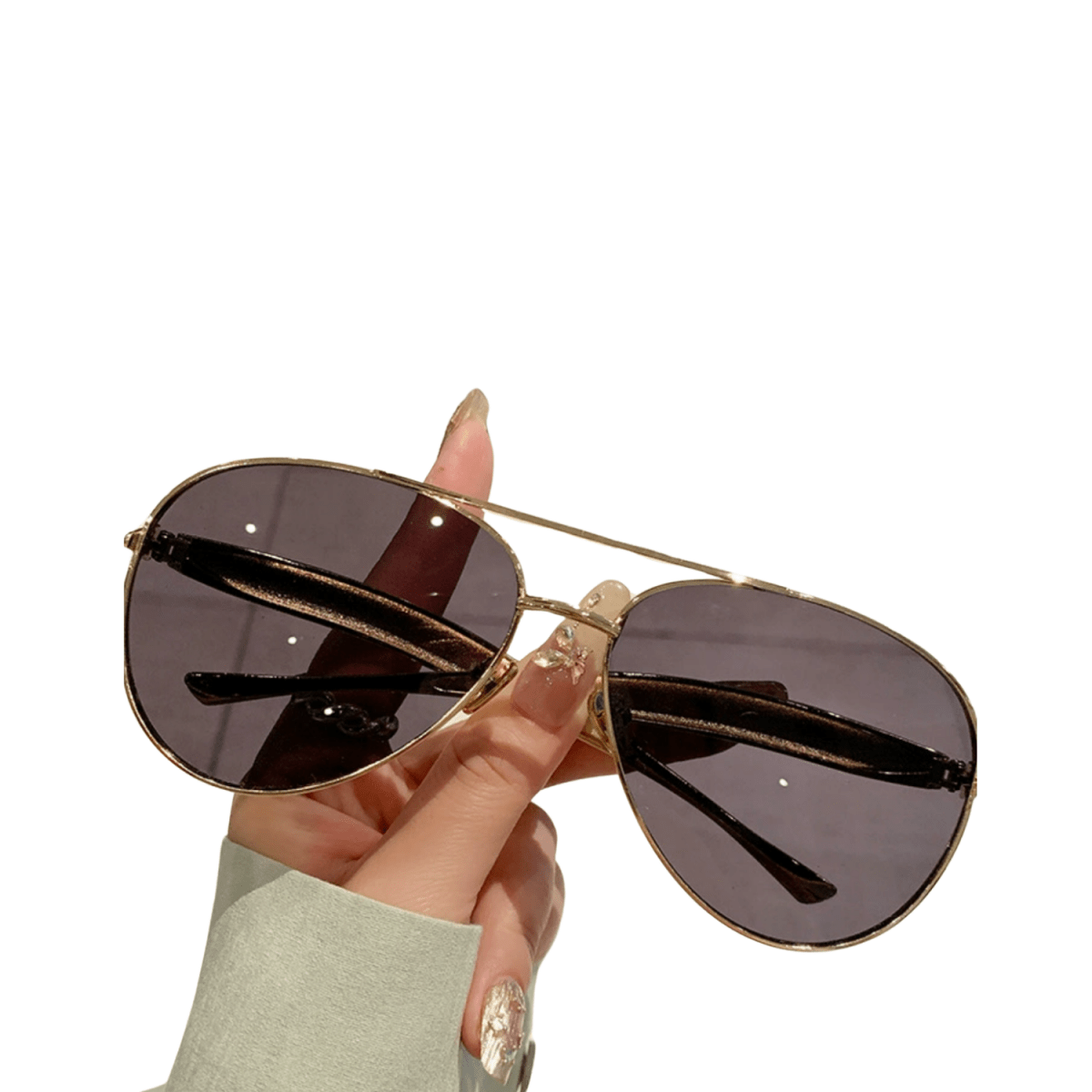 Aviator Large Frame Sunglasses - BAO