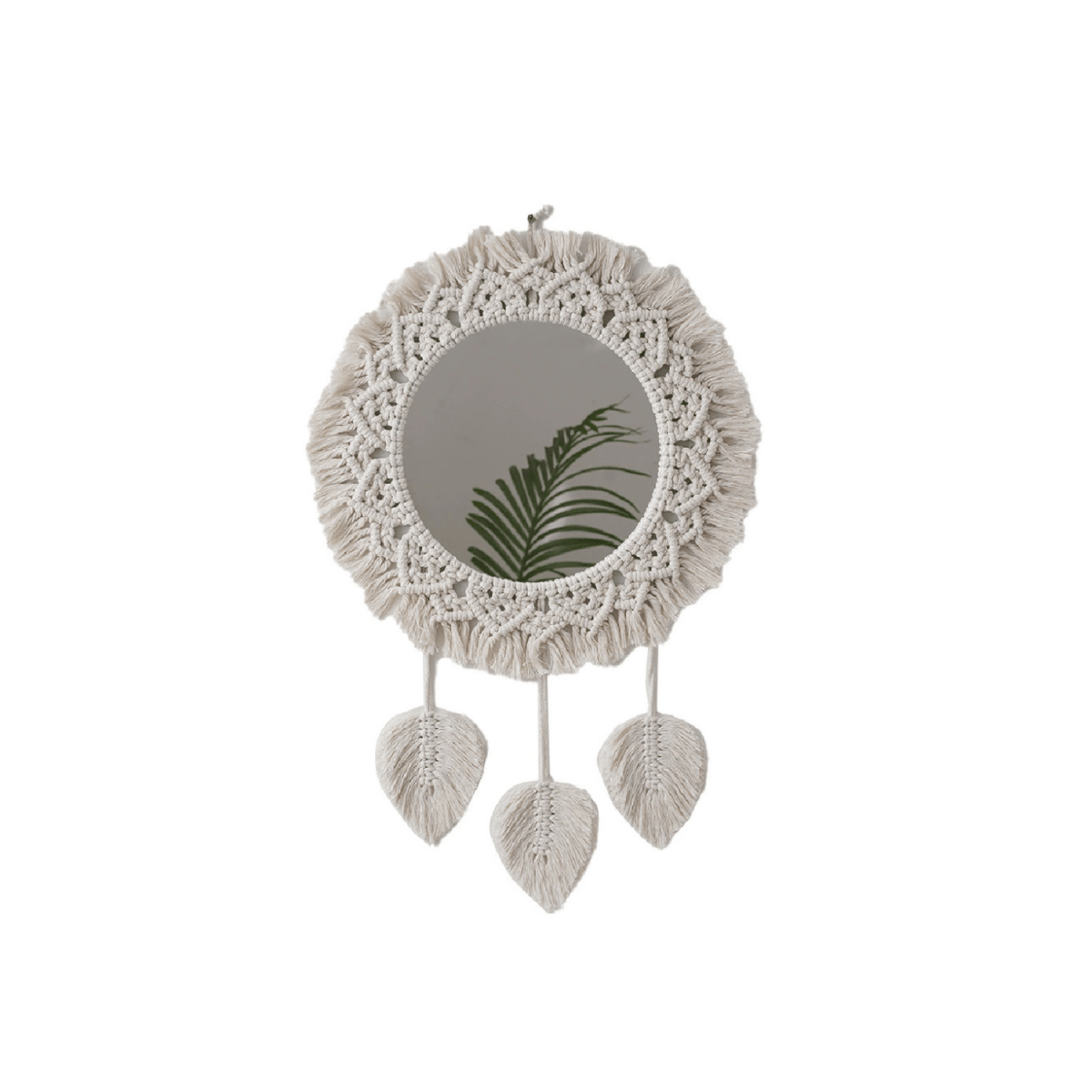 Boho Macramé Hanging Mirror - BAO
