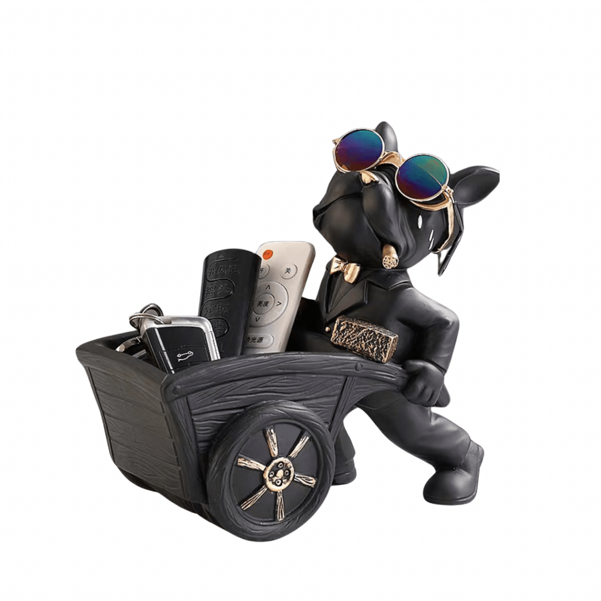 Boss Bulldog Storage Figurine - BAO