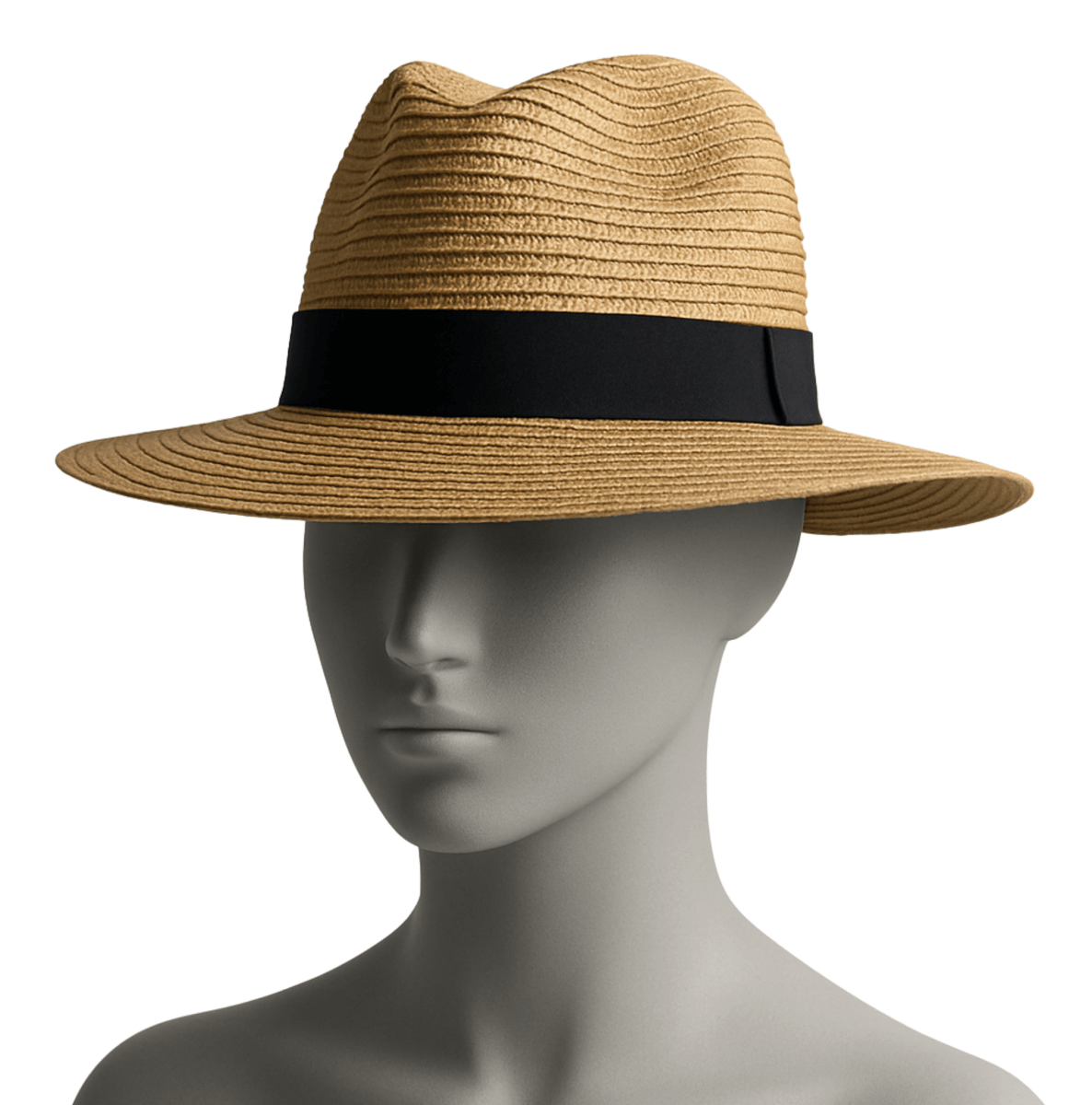 Classic Straw Fedora – Summer UV Protection - BAO
