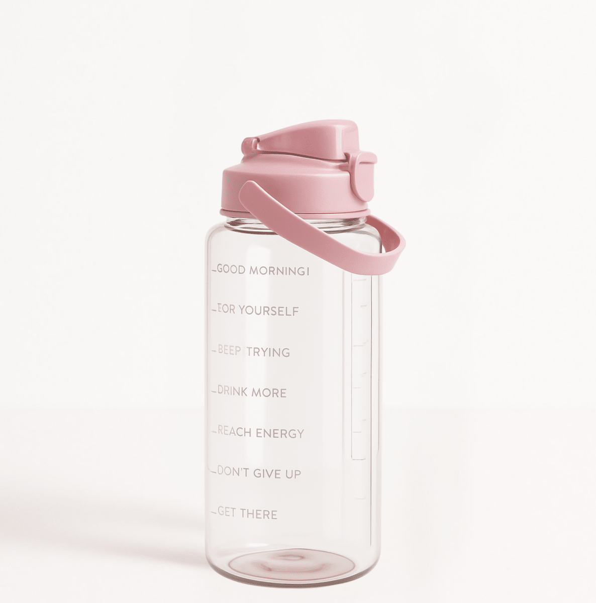 Daily Hydration Reminder Water Bottle - 2 Liters - BAO