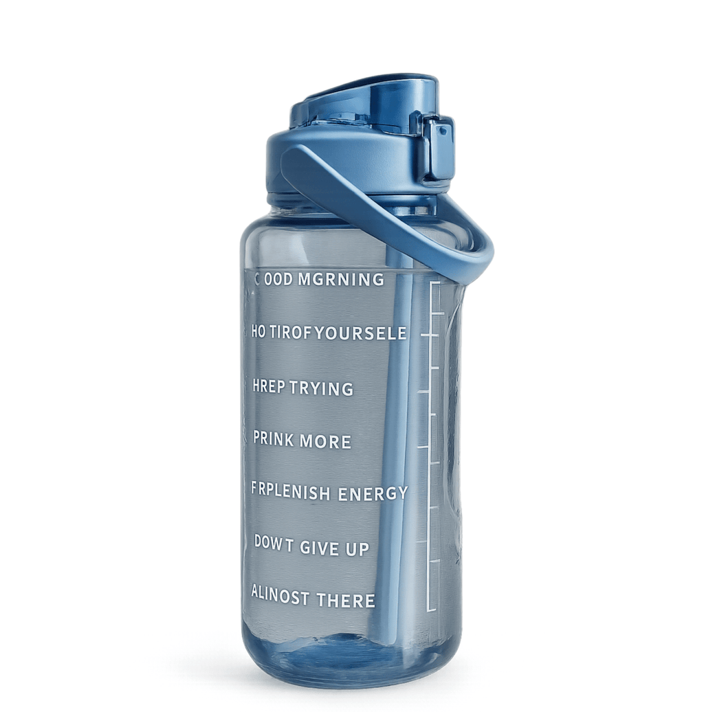 Daily Hydration Reminder Water Bottle - 2 Liters - BAO