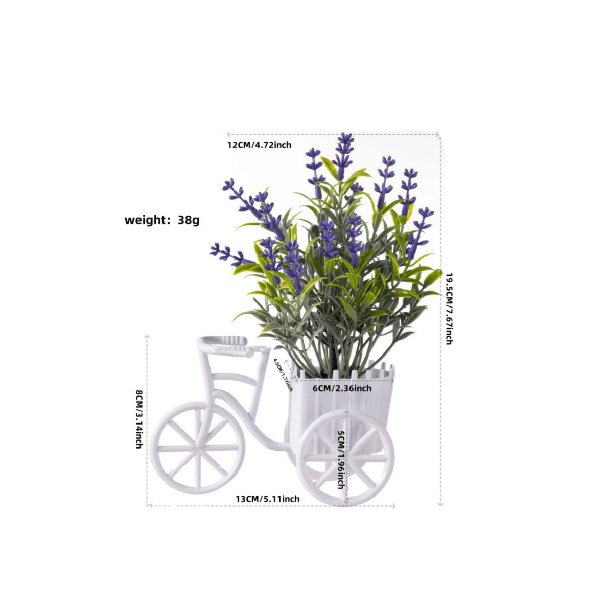 Decorative Tricycle Flower Pot - BAO