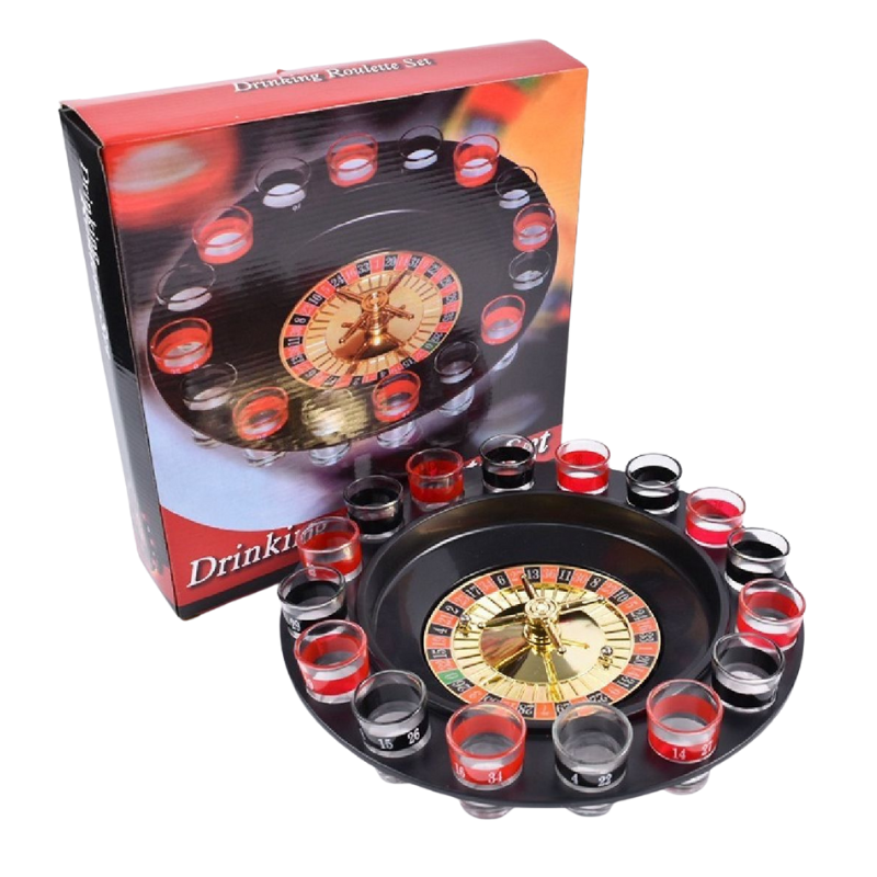 Drinking Roulette Set – Spin, Sip, and See Who Wins! - BAO