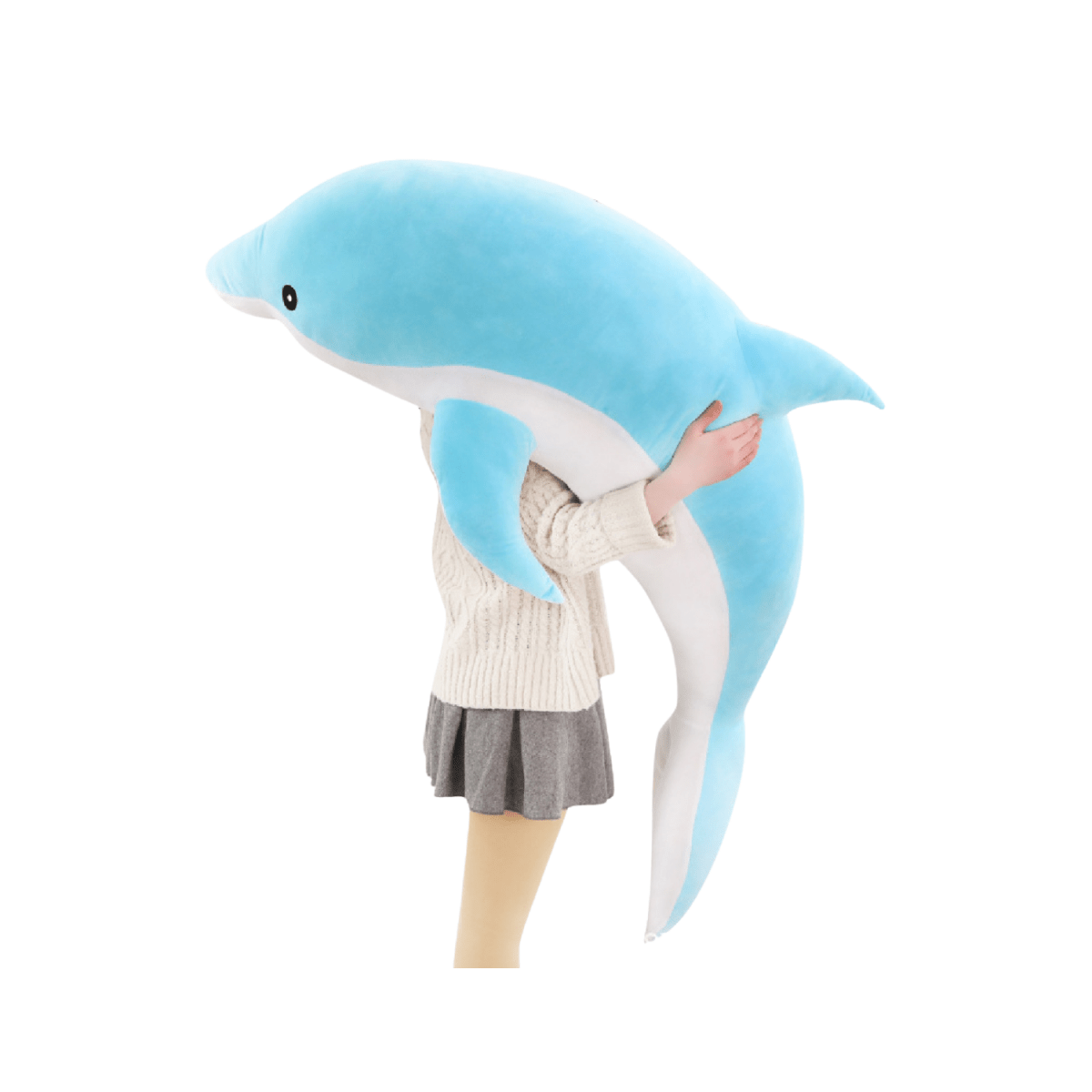 Giant Dolphin Plush – The Ultimate Cuddle Companion - BAO