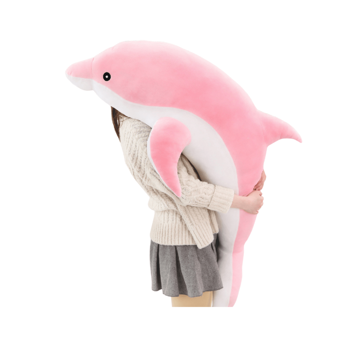 Giant Dolphin Plush – The Ultimate Cuddle Companion - BAO