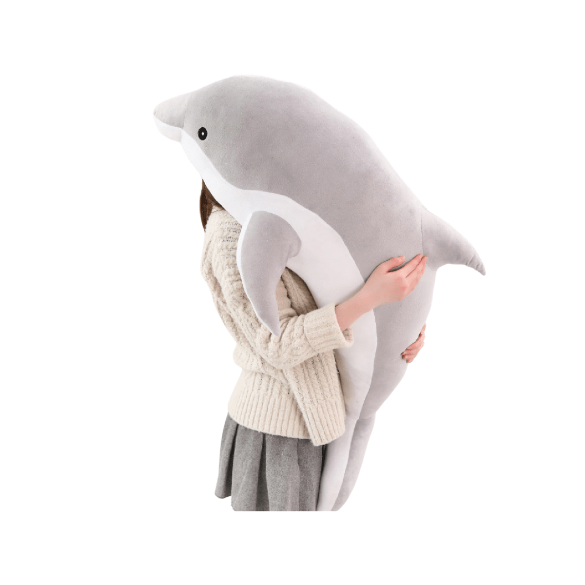 Giant Dolphin Plush – The Ultimate Cuddle Companion - BAO