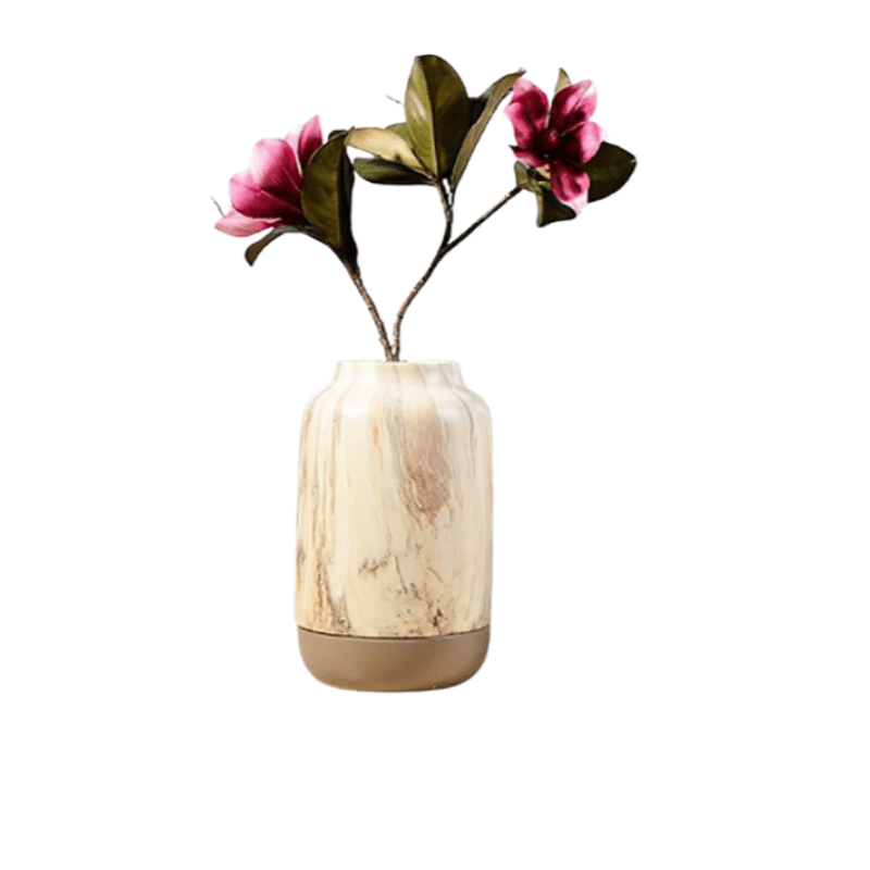Marble Elegance Decorative Vase - BAO