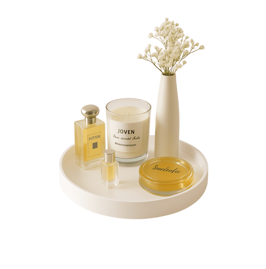 Round Display Tray – White - BAO