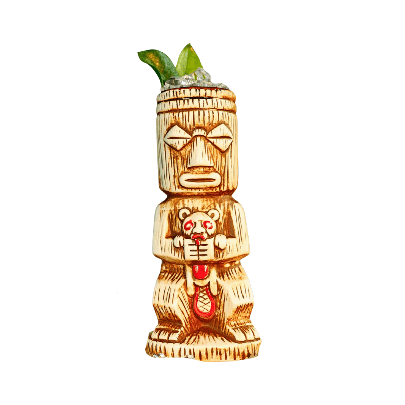 TIKI CERAMIC MUGS - HANDCRAFTED ISLAND DRINKWARE COLLECTION - BAO